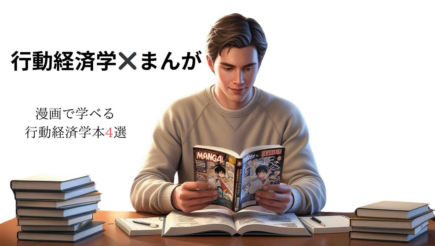 【行動経済学✖️まんが】まんがで学べる行動経済学本4選！おすすめはこの1冊！ 